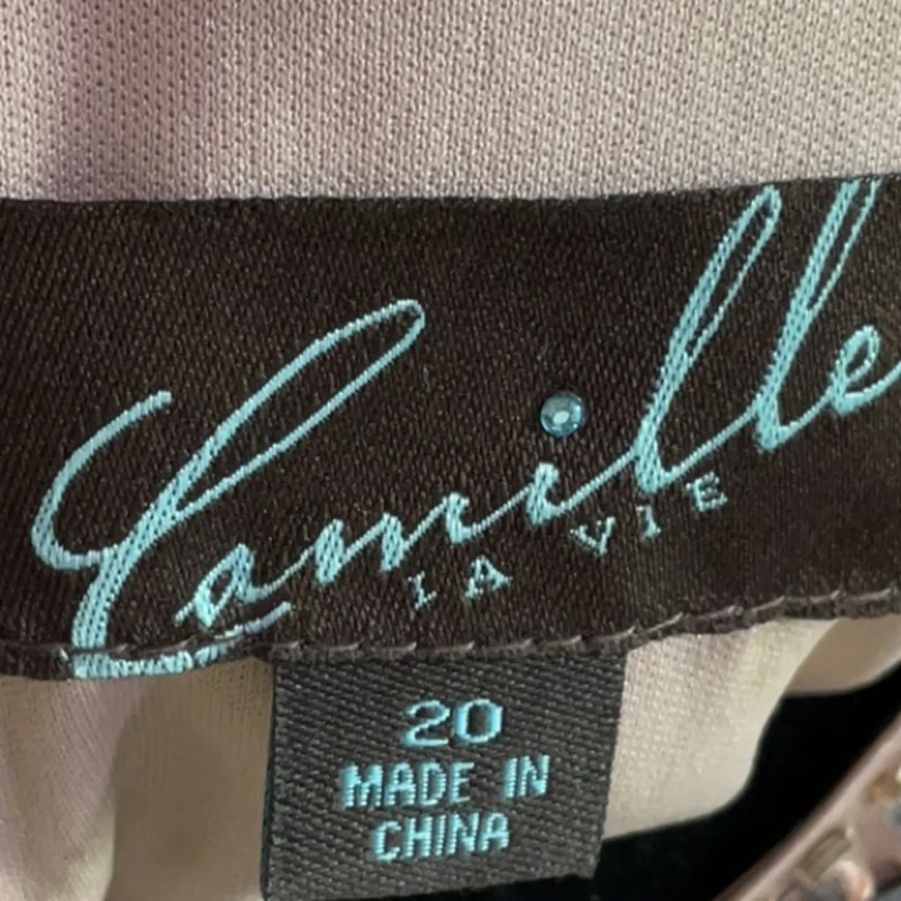 Ignight Evenings By Camille La Vie Blush Mother Of The Bride Long Formal Dress - Picture 13 of 13